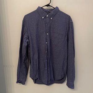 J Crew Navy Button Down